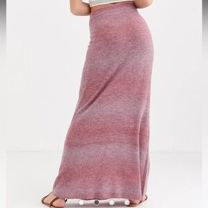 Free people Wool knitted maxi skirt